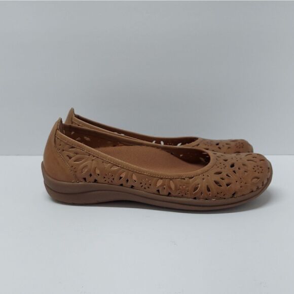 David Tate Sela Laser Cut Perforated Ballet Flats Size 9.5M - Picture 6 of 9